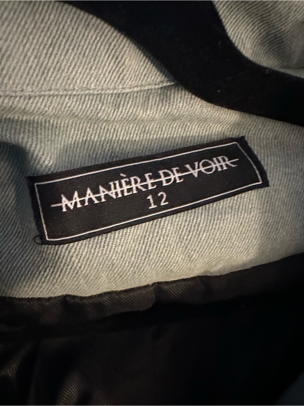 Manière De Voir Paris Oversized Glossy Puffer Jacket – UK 12 / US 8 - Picture 4 of 5